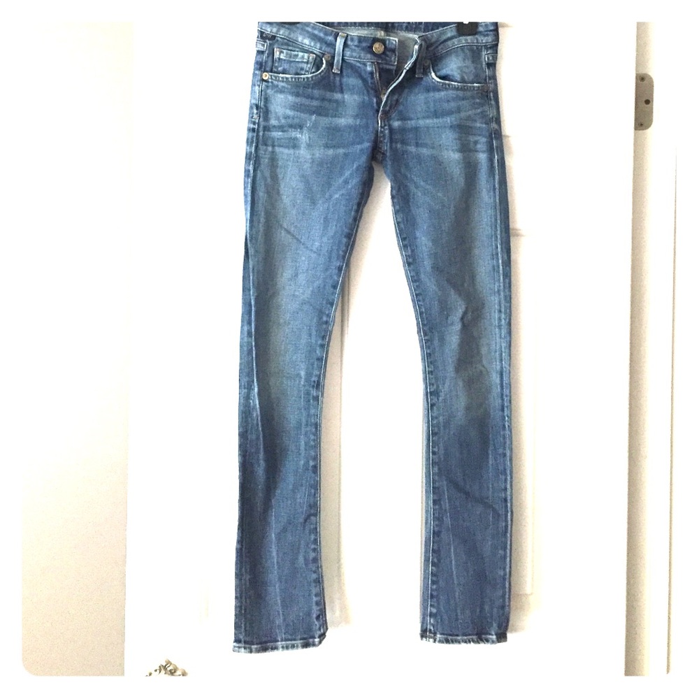 Citizens Of Humanity Blue Skinny Jeans